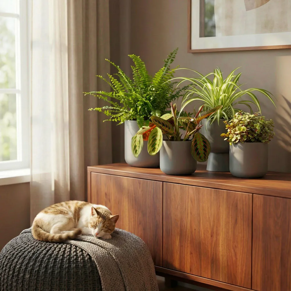 4-pakke dyrevennlige planter