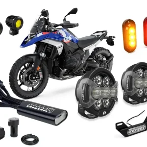 BMW R1300GS Ultimativ CANsmart™ Off-Road LED Belysning & Synlighedspakke DENALI Electronics