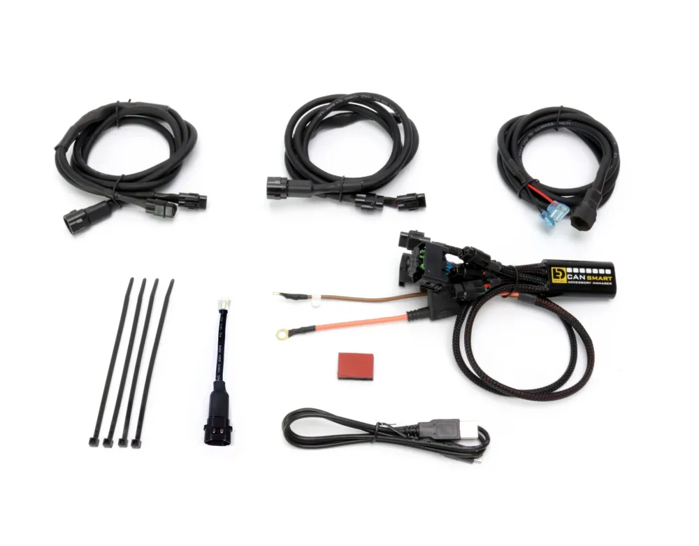 DENALI D4, B6 & Cansmart™ belysningspakke til BMW R1250GS, GSA, RT, RS, R & de fleste R1200 modeller DENALI Electronics