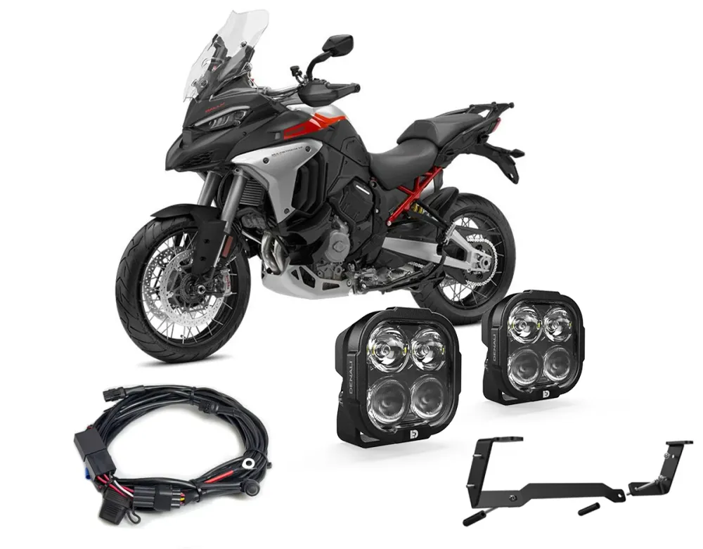 DL4 Essential Belysningspakke - Ducati Multistrada V4 2021+ DENALI ELECTRONICS