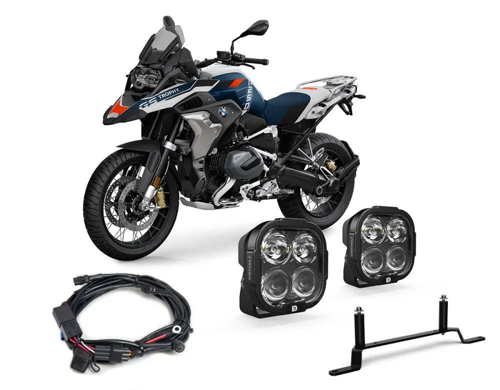 DL4 Essential belysningssæt - BMW R1250 GS 2019-2023 / R1200 GS 2013-2018 DENALI ELECTRONICS