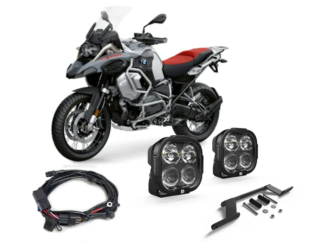 DL4 Essential belysningssæt - BMW R1250 GSA 2019-2024 / R1200 GSA 2014-2018 DENALI ELECTRONICS