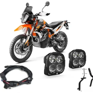 DL4 Essential belysningssæt - KTM 790 ADV '19-'20, 890 ADV '21-'22 DENALI ELECTRONICS