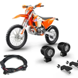 D2 Essential belysningspakke - KTM EXC 2017-2023 DENALI ELECTRONICS