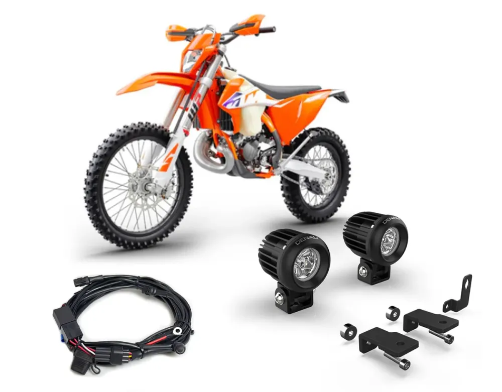 D2 Essential belysningspakke - KTM EXC 2017-2023 DENALI ELECTRONICS