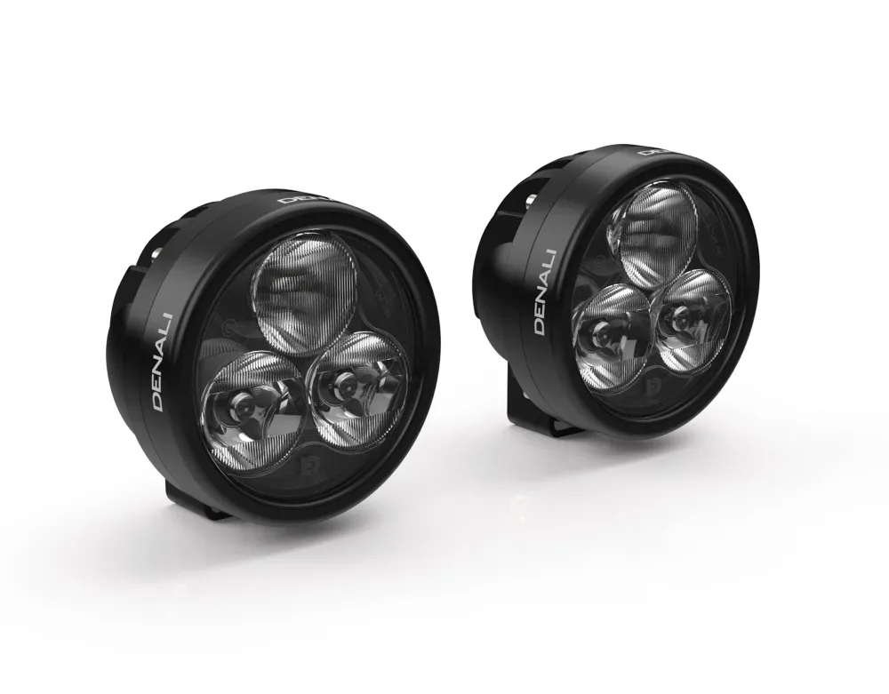 D3 Essential belysningspakke med monteringsbeslag til motorbeskytter - Harley Davidson motorcykler DENALI ELECTRONICS
