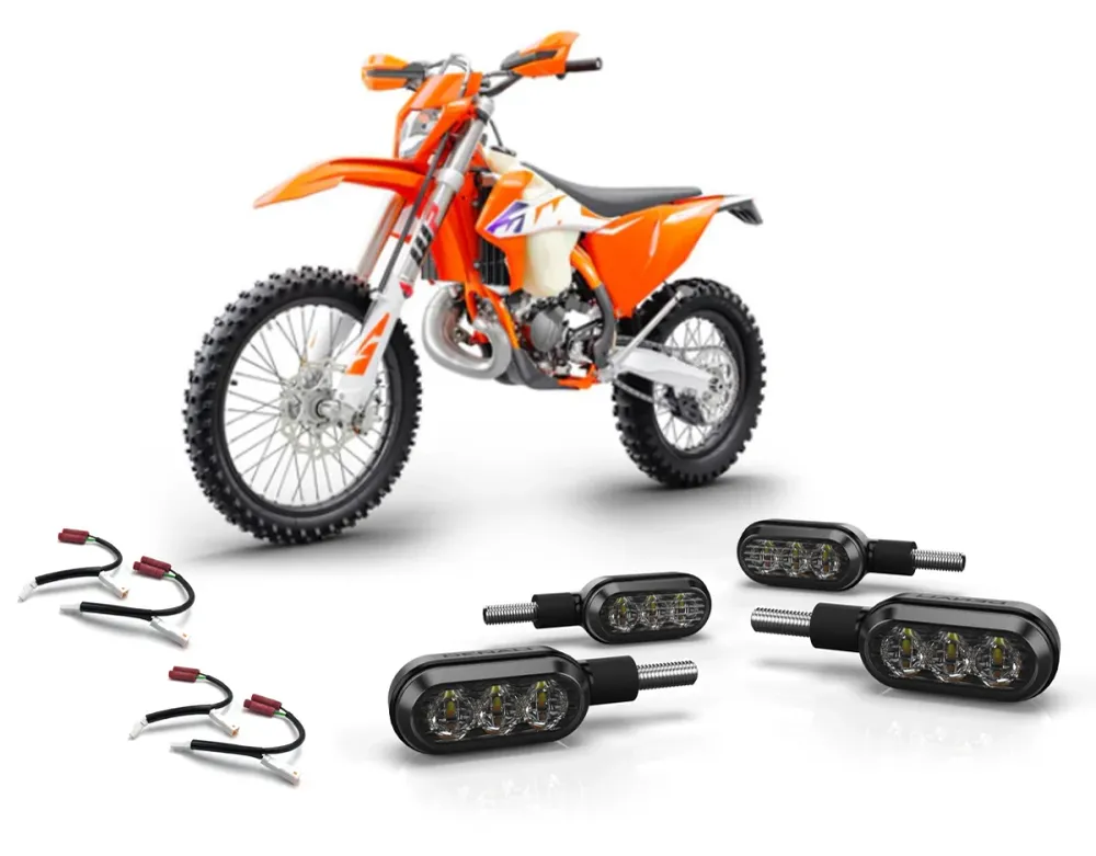 T3 sæt med - og bagblinklys - KTM EXC DENALI ELECTRONICS