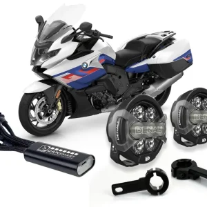 D7 Pro Premium Belysningspakke med Crashbar-beslag - BMW K1600 / R9T / R18 / S1000 XR / F900 XR / F800 GS / F850GS / F750G...