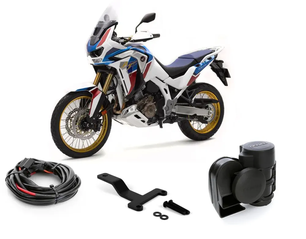 SoundBomb horn sæt - Honda Africa Twin 1100 / 1100 ADV S 2020-2023 DENALI ELECTRONICS