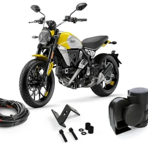 SoundBomb Horn Pakke - Ducati Scrambler 800 2015+ / 1100 2018-2024 DENALI ELECTRONICS