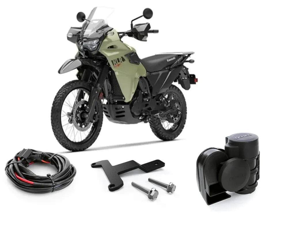 Soundbomb Horn Pakke - Kawasaki KLR 650 S 2022+ DENALI ELECTRONICS