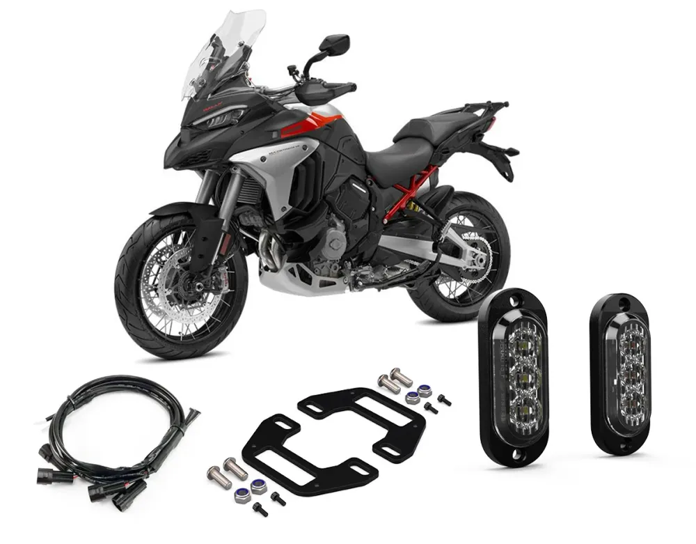 T3 sæt til bagudsigtslys - Ducati Multistrada V4 2021+ DENALI ELECTRONICS