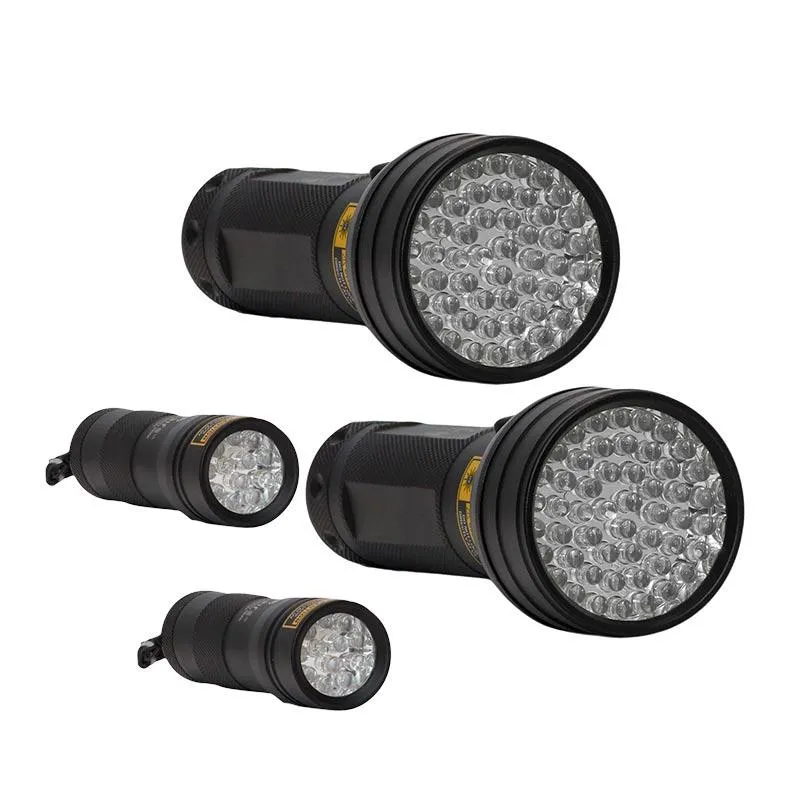 Familiepakke V2 fra danske OwlBite® med 4 stk. kraftige UV-rav-lygter