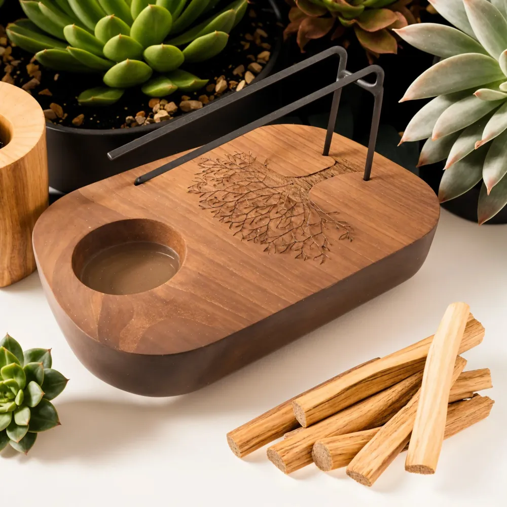 Palo Santo-holder – Teaktræ Livets Træ