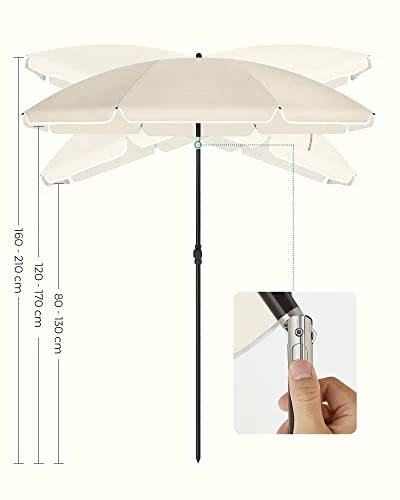 Conor parasol - Beige