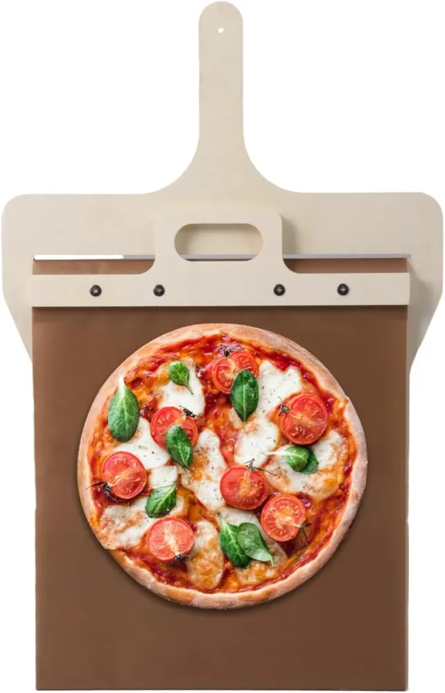 Globetrek° PizzaPeel: Høj kvalitet Non-stick Pizza Slide Peel Køkken Værktøj