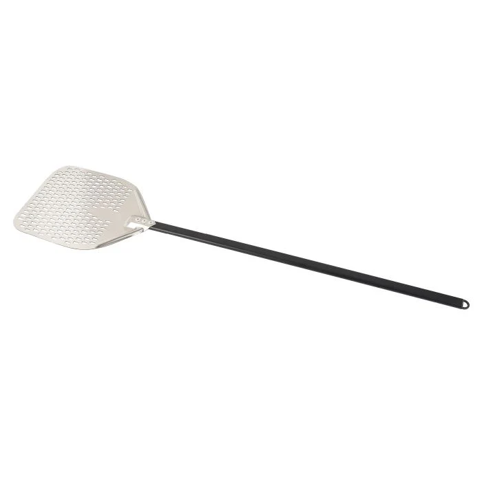 Pizza Scoop PIZZASKAL I RUSTFRIT ALLOY REKTANGULÆR PERFORERET 30-120