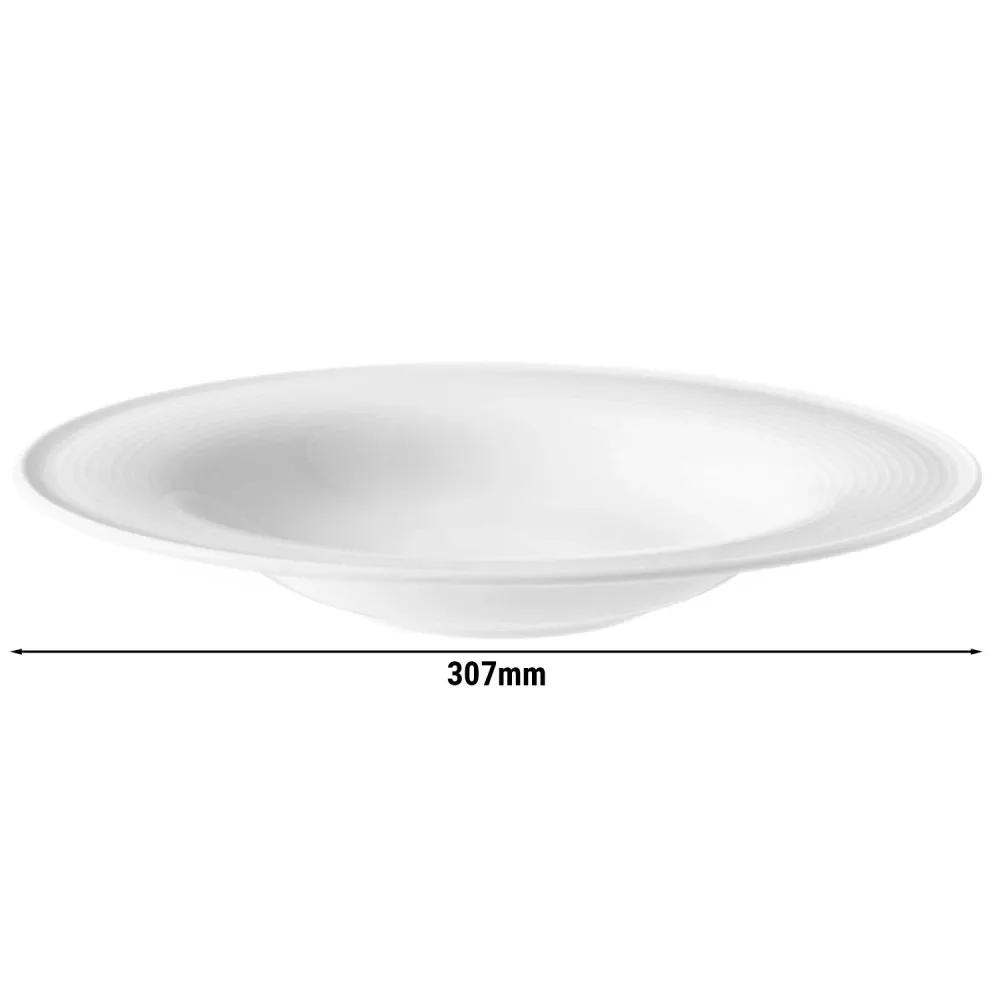 (2 stk.) SELTMANN WEIDEN | Pastatallerken - dyb - Ø 300 mm - Kridt