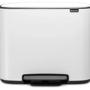Brabantia - Pedalspand 3 x 11L. - Hvid