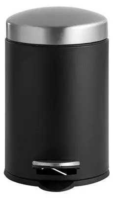 Day - Pedalspand 3 Liter Soft Close - Sort rustfrit stål - 2. sortering