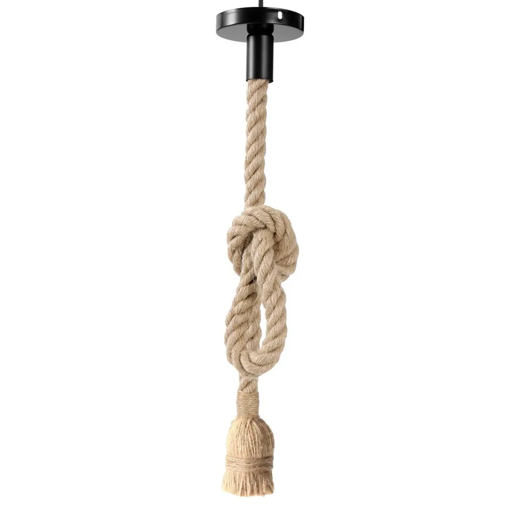 Højdejustering til pendellamper hampreb med lampe ~ 1583