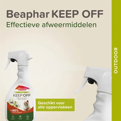 Beaphar Keep Off Spray Kat Udendørs