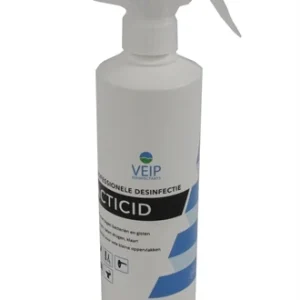 Veip Acticid desinfektionsspray til materialer