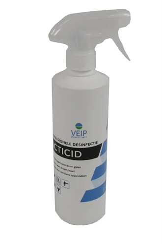 Veip Acticid desinfektionsspray til materialer