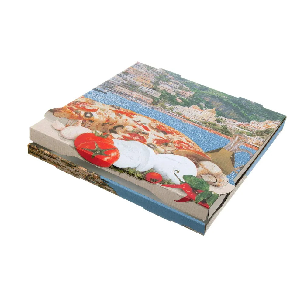 (50 stk.) Pizzaæske - POSITANO - 450x50mm
