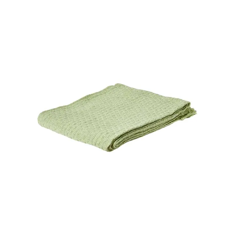 Dacore - Plaid med frynser 125x150 - Grøn