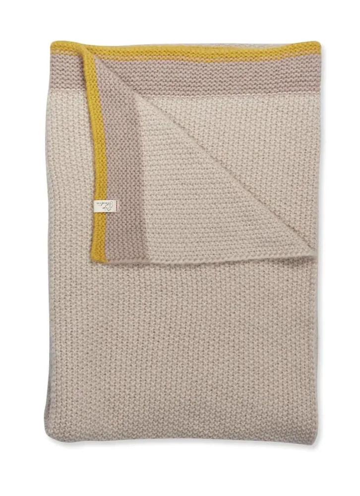 Plaid - PIP Bonnuit Throw White, 130 x 170 cm