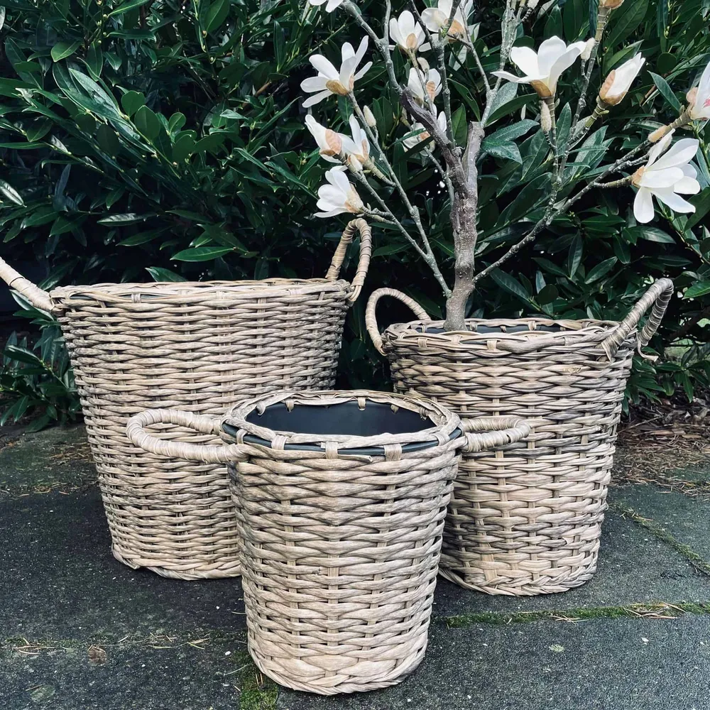 Plantekurv med spand – Mellem
