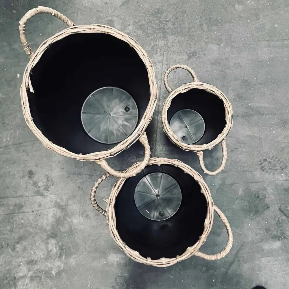 Plantekurv med spand – Mellem