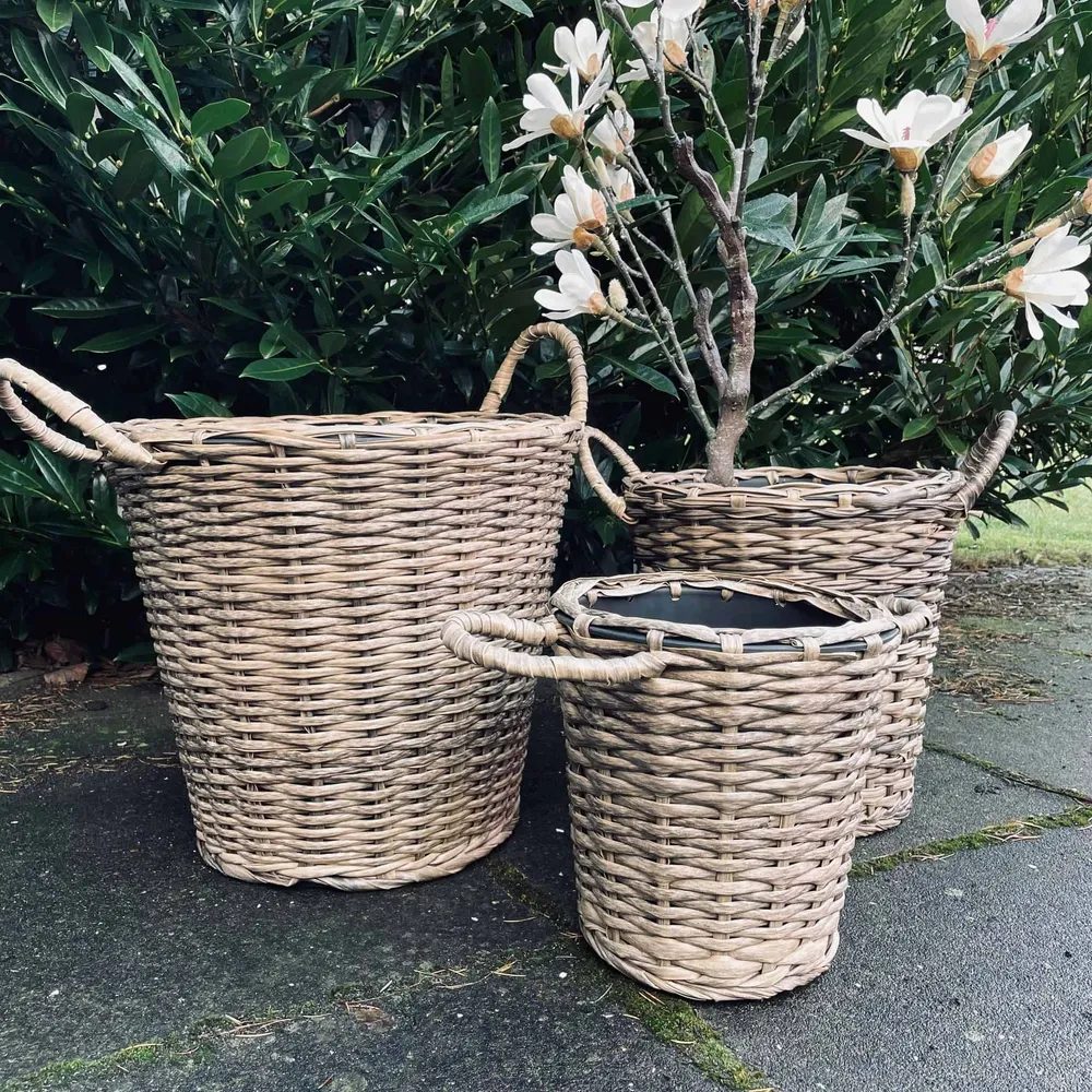 Plantekurv med spand – Stor