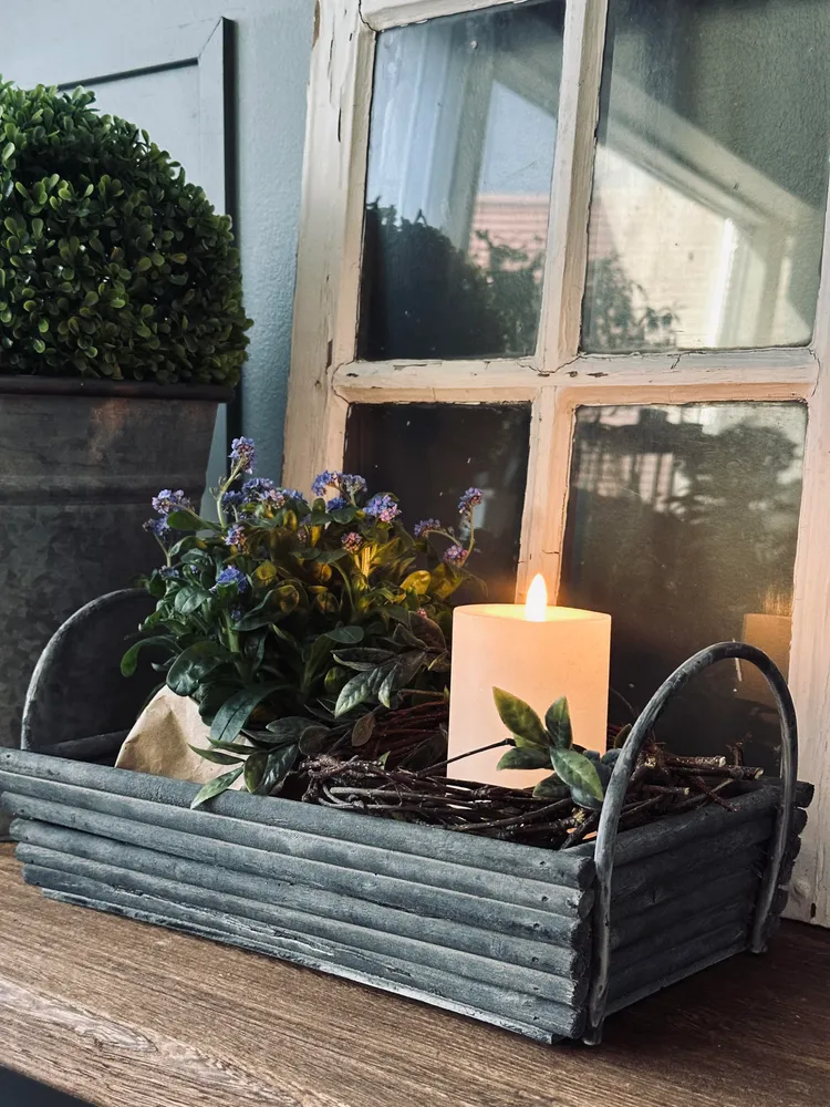 Bakke med håndtag