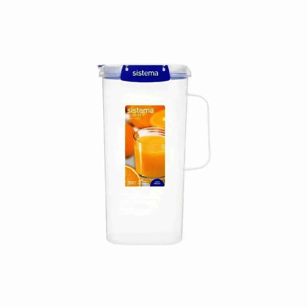 Plastkande Sistema 2 ltr, 1 stk.