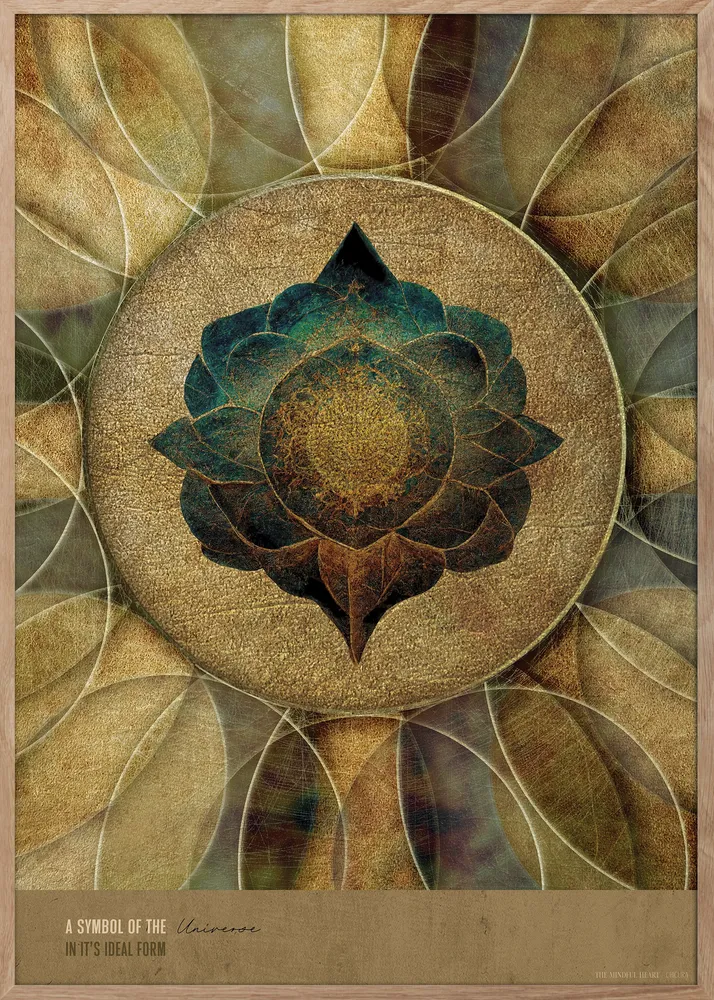 Mindful Heart - Billedvæg Nr. 10 - Uden Rammer ChiCura Copenhagen DK