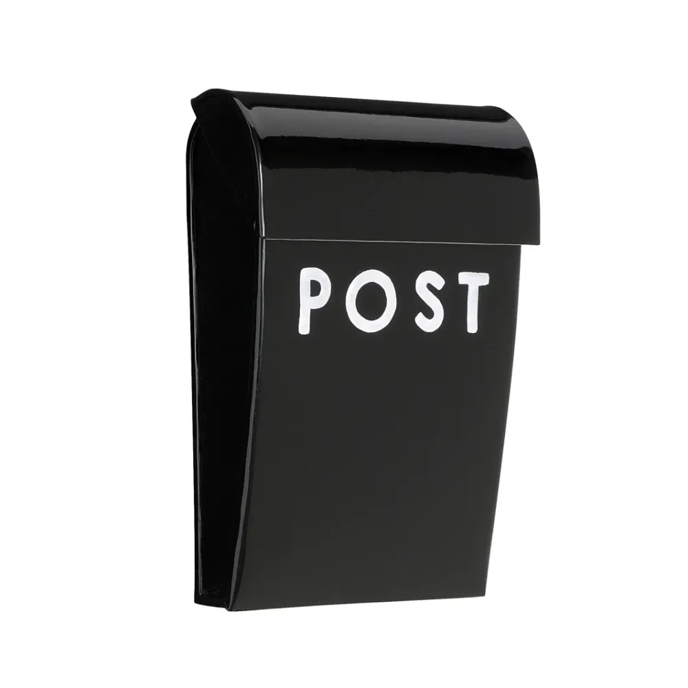 Bruka Design postkasse, Mini - Sort
