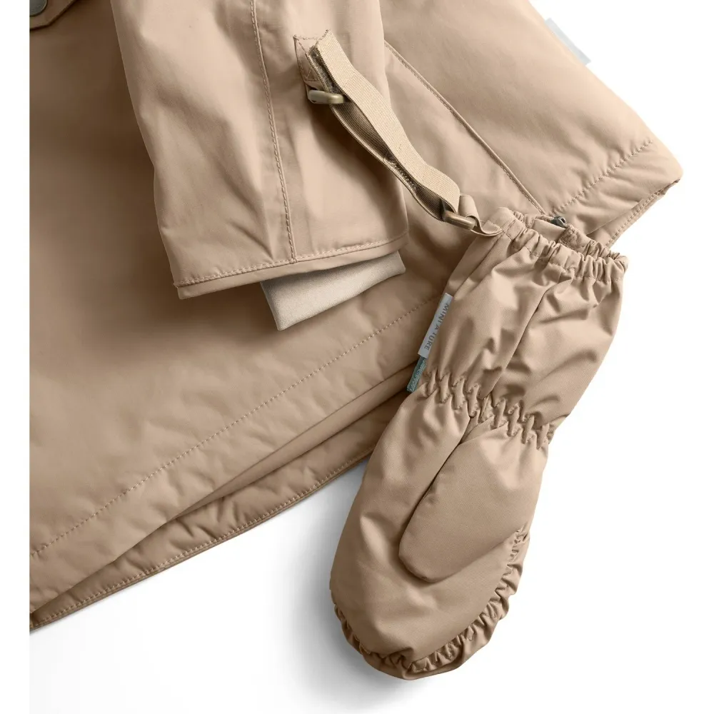 Mini ture Savannah Tan Matcesar Cozy fabric Lined Vanter