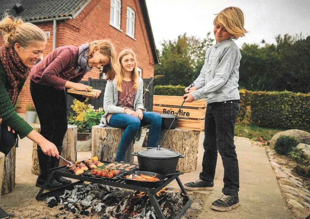Bon-fire Dutch-oven på 5,5L af støbejern.