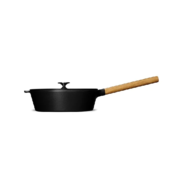 MORSØ STØBEJERNS SAUTEPANDE MED LÅG - 25 CM