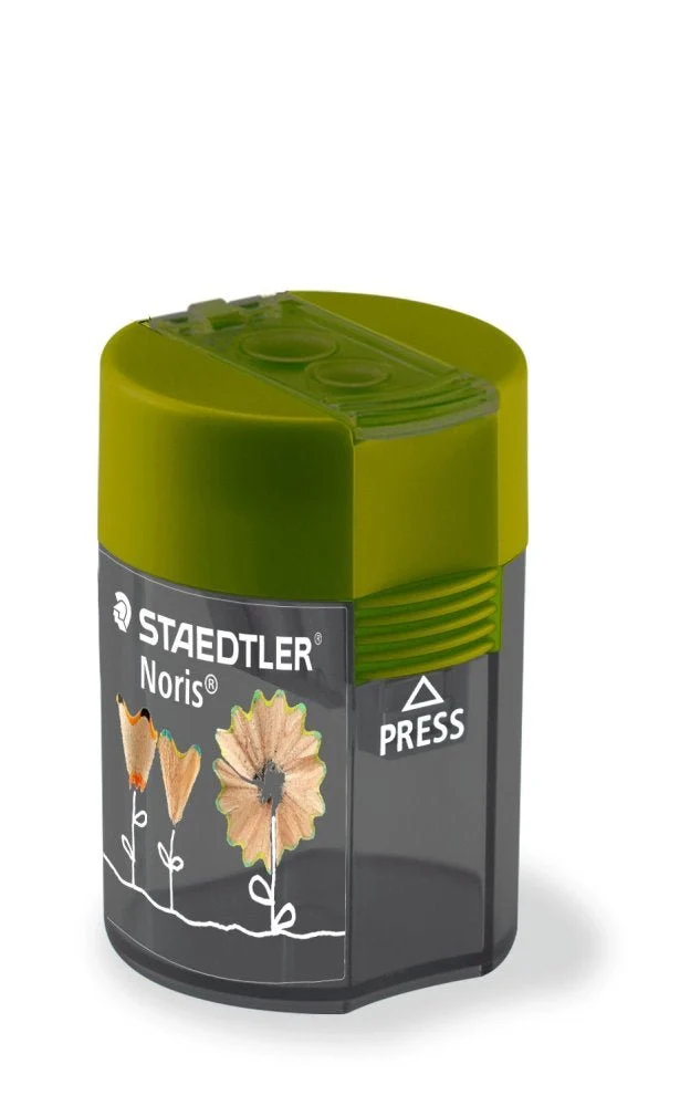STAEDTLER - Noris - Blyantspidser - Twofold - Grøn