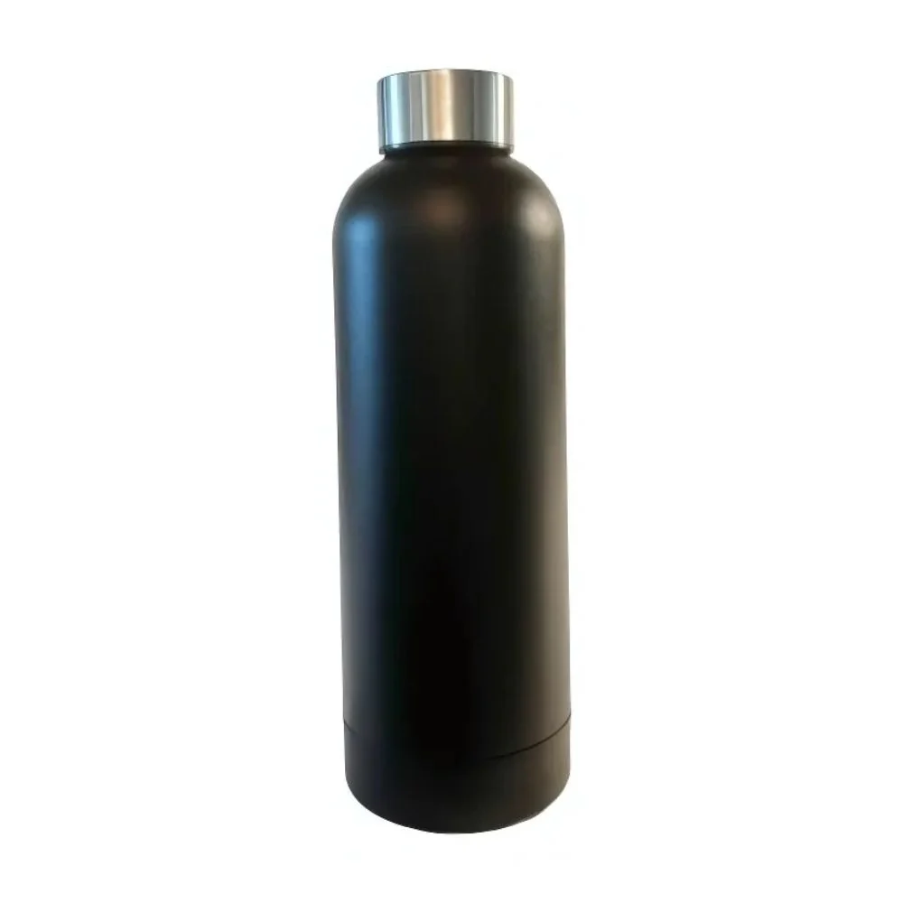 Termoflaske dobbeltvægget Rustfri stål 500 ml ebony