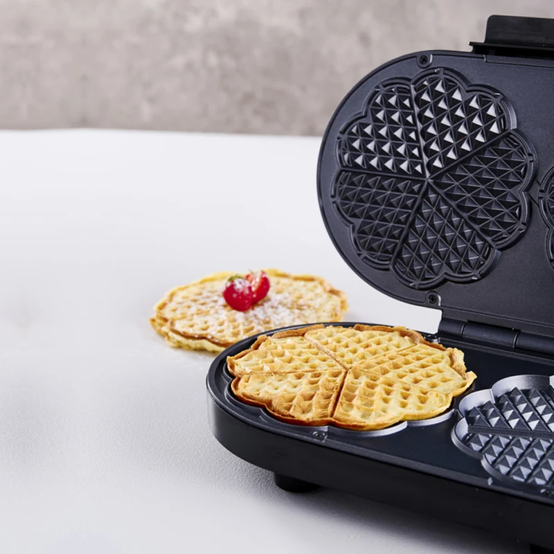Twofold Vaffeljern Med Non-Stick Belægning