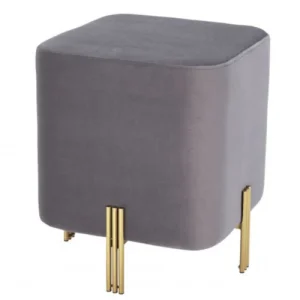 Eichholtz Burnett puf - Savora grey soft-touch