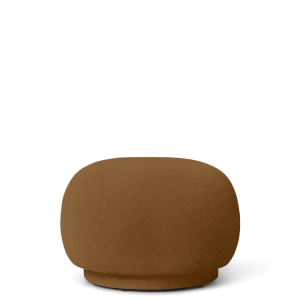 Rico Pouf - Grain - Caramel Easy Assembly