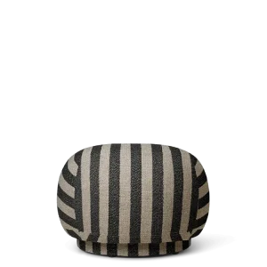 Space-Saving Corner Rico Pouf - Louisiana - Sand/Black