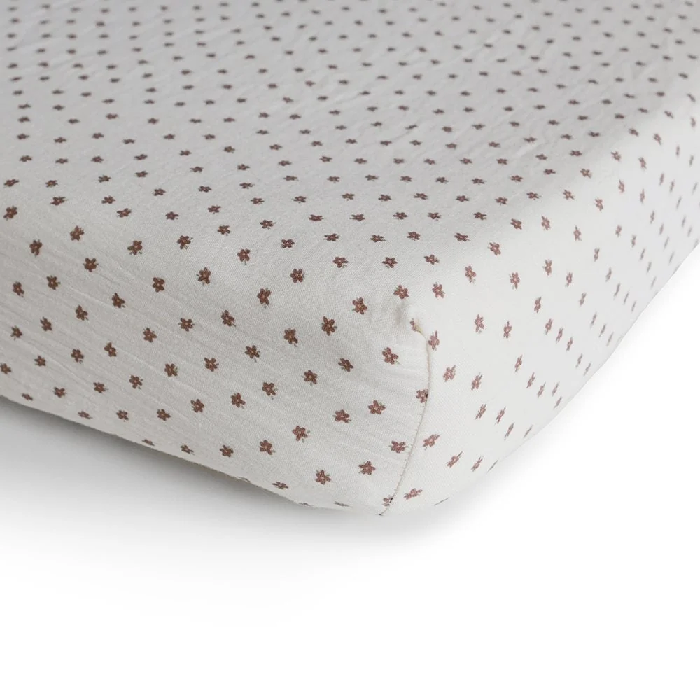 Mushie lagen til barneseng 60 x 120 Bloom Medium