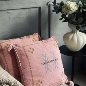 Pude med fyld - Soft pink boheme - Sæt med 2 stk.