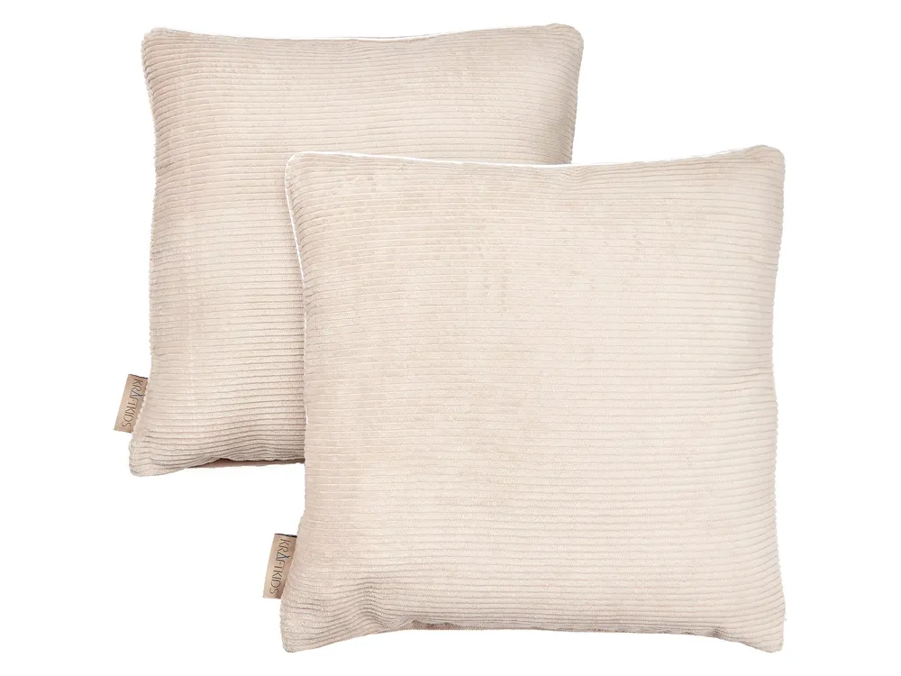 Pudebetræk ledning bred ledning beige taupe